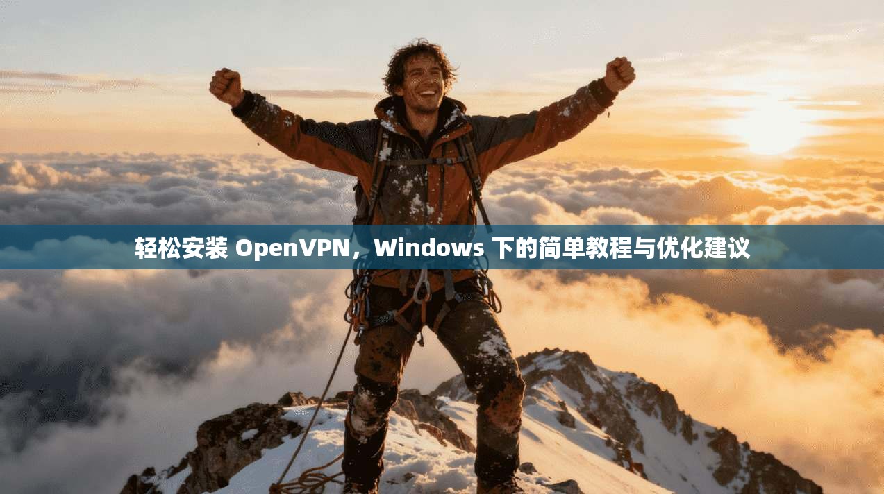 轻松安装 OpenVPN，Windows 下的简单教程与优化建议