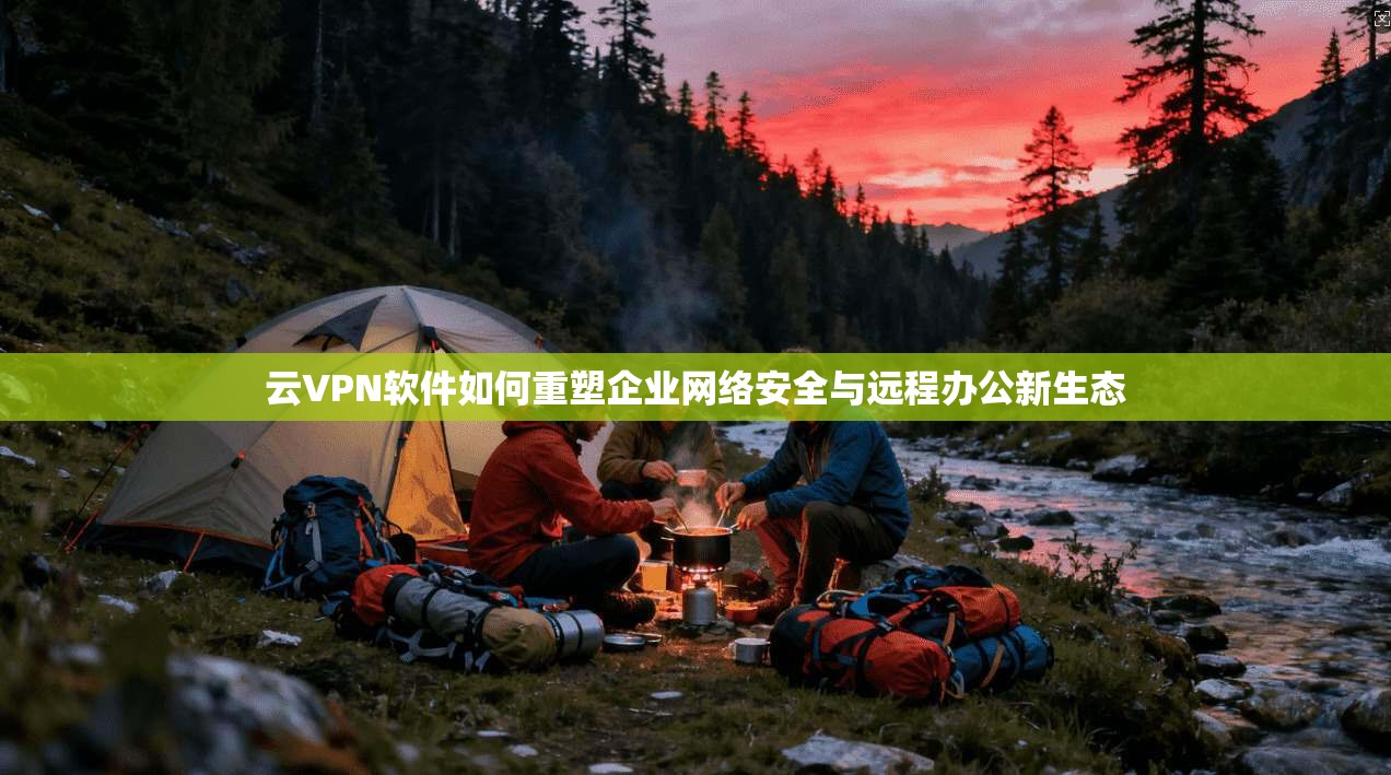 云VPN软件如何重塑企业网络安全与远程办公新生态