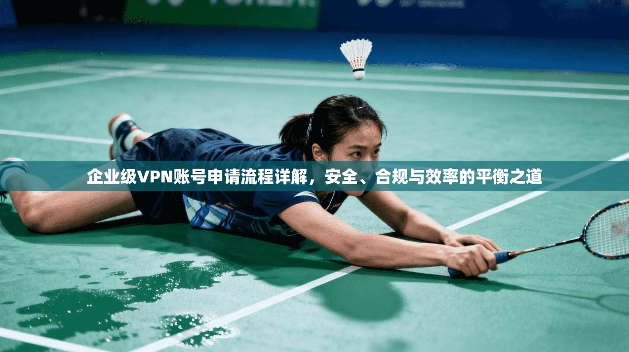 企业级VPN账号申请流程详解，安全、合规与效率的平衡之道