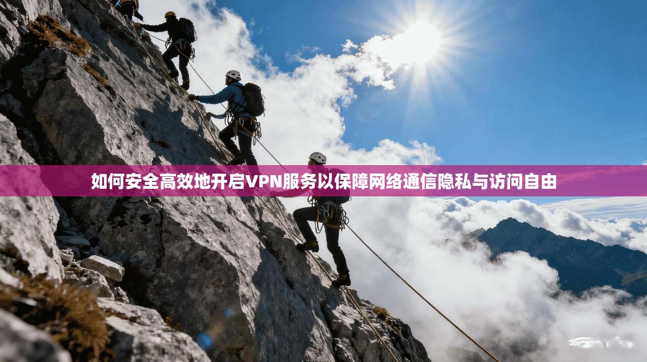 如何安全高效地开启VPN服务以保障网络通信隐私与访问自由