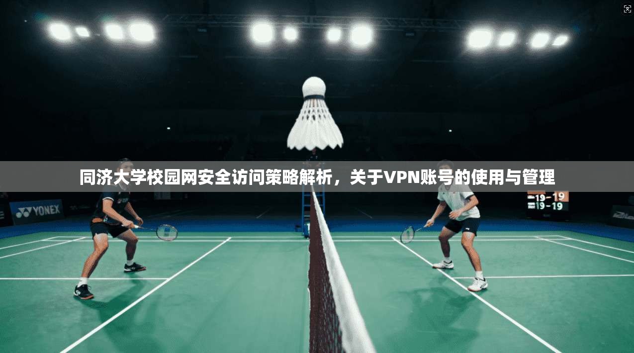 同济大学校园网安全访问策略解析，关于VPN账号的使用与管理