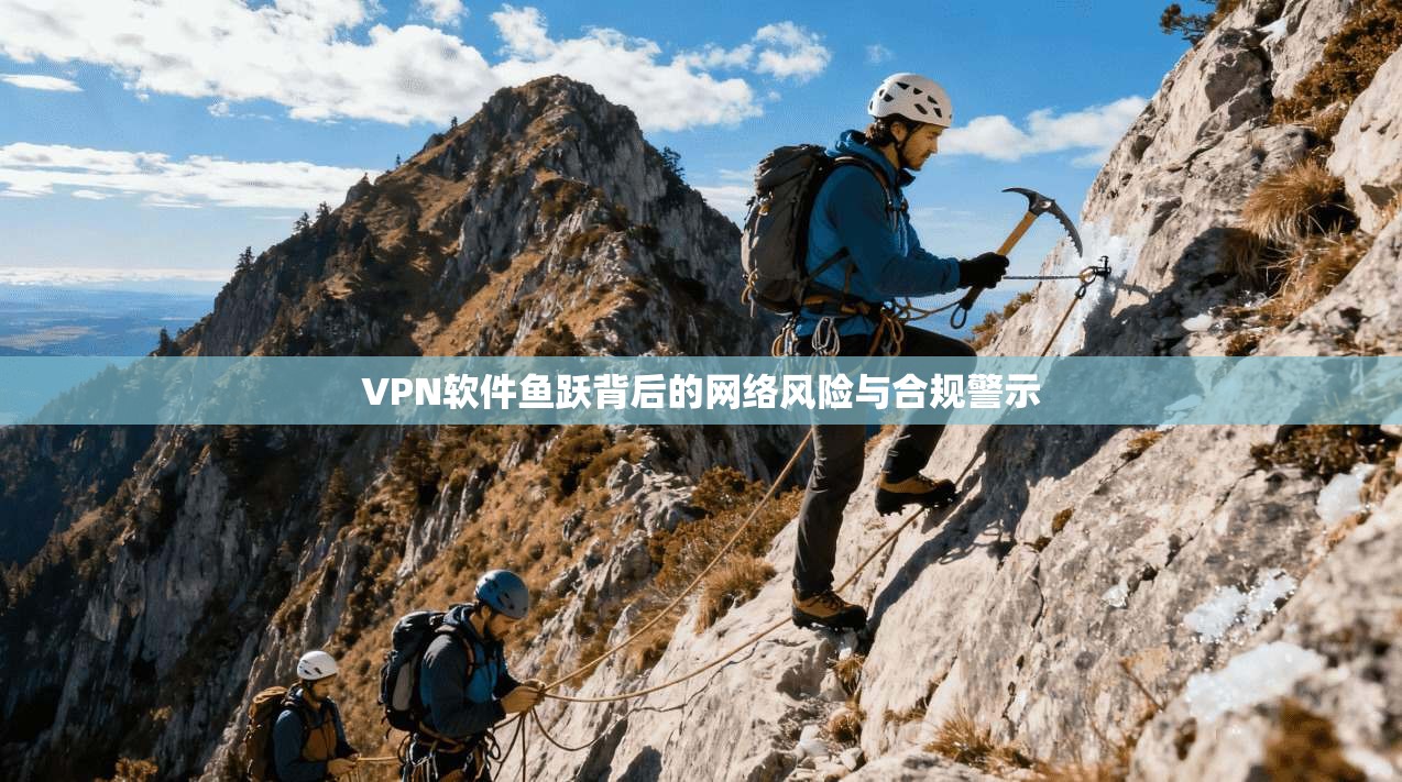 VPN软件鱼跃背后的网络风险与合规警示