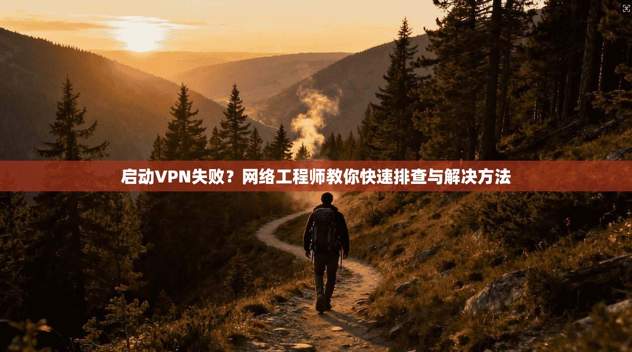 启动VPN失败？网络工程师教你快速排查与解决方法