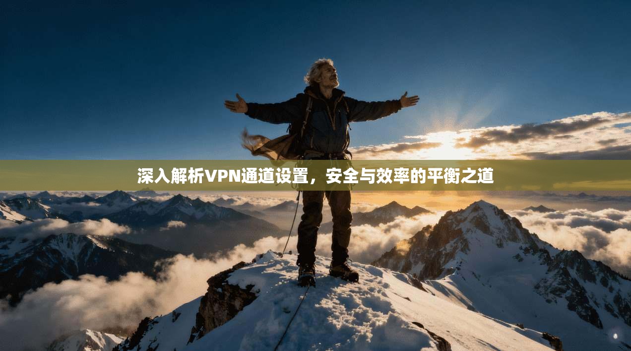 深入解析VPN通道设置，安全与效率的平衡之道