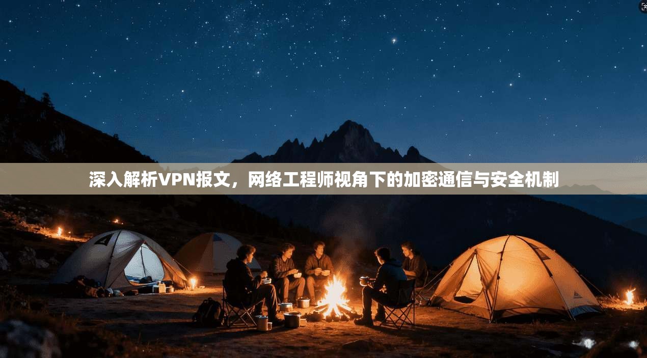 深入解析VPN报文，网络工程师视角下的加密通信与安全机制