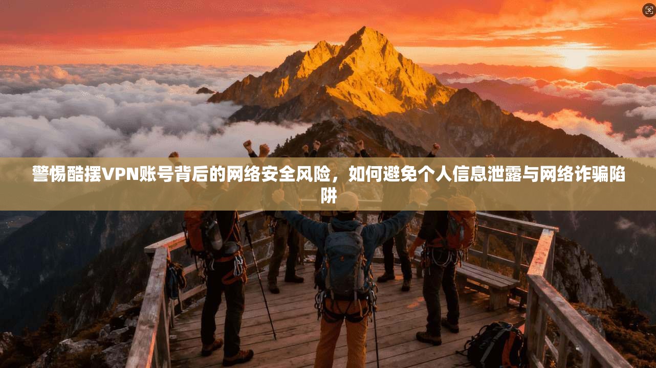 警惕酷摆VPN账号背后的网络安全风险，如何避免个人信息泄露与网络诈骗陷阱