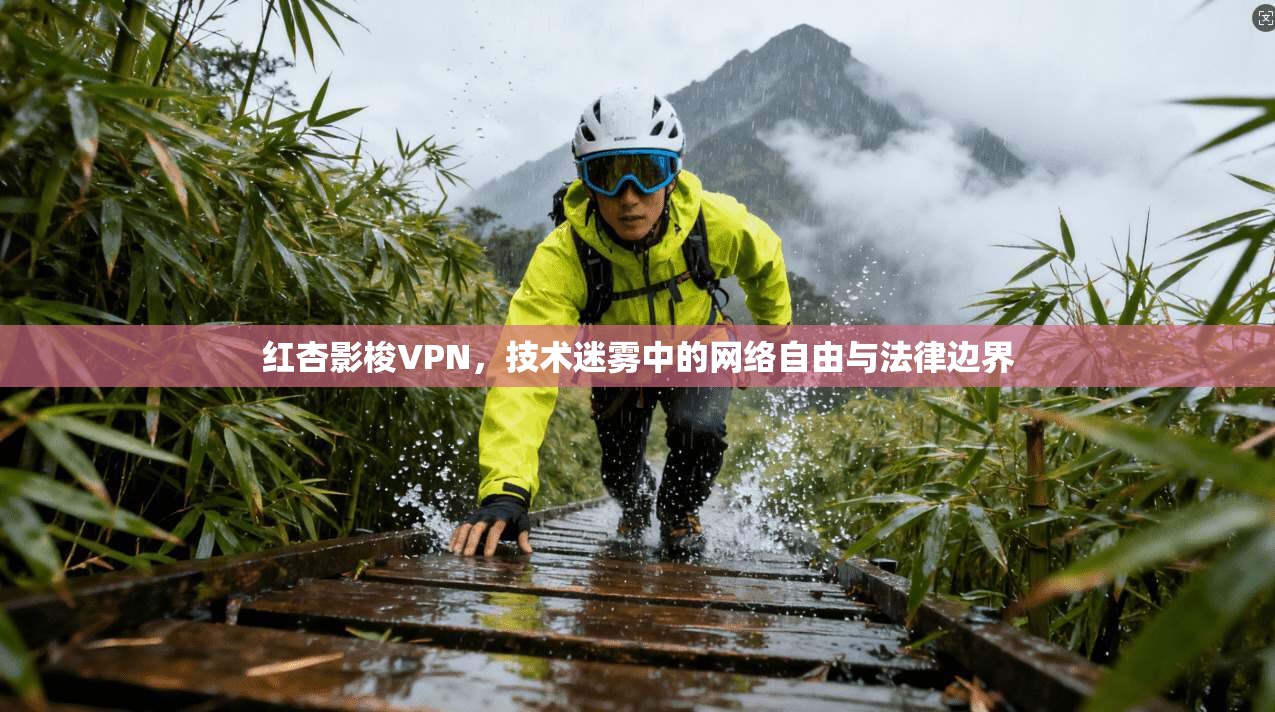 红杏影梭VPN，技术迷雾中的网络自由与法律边界