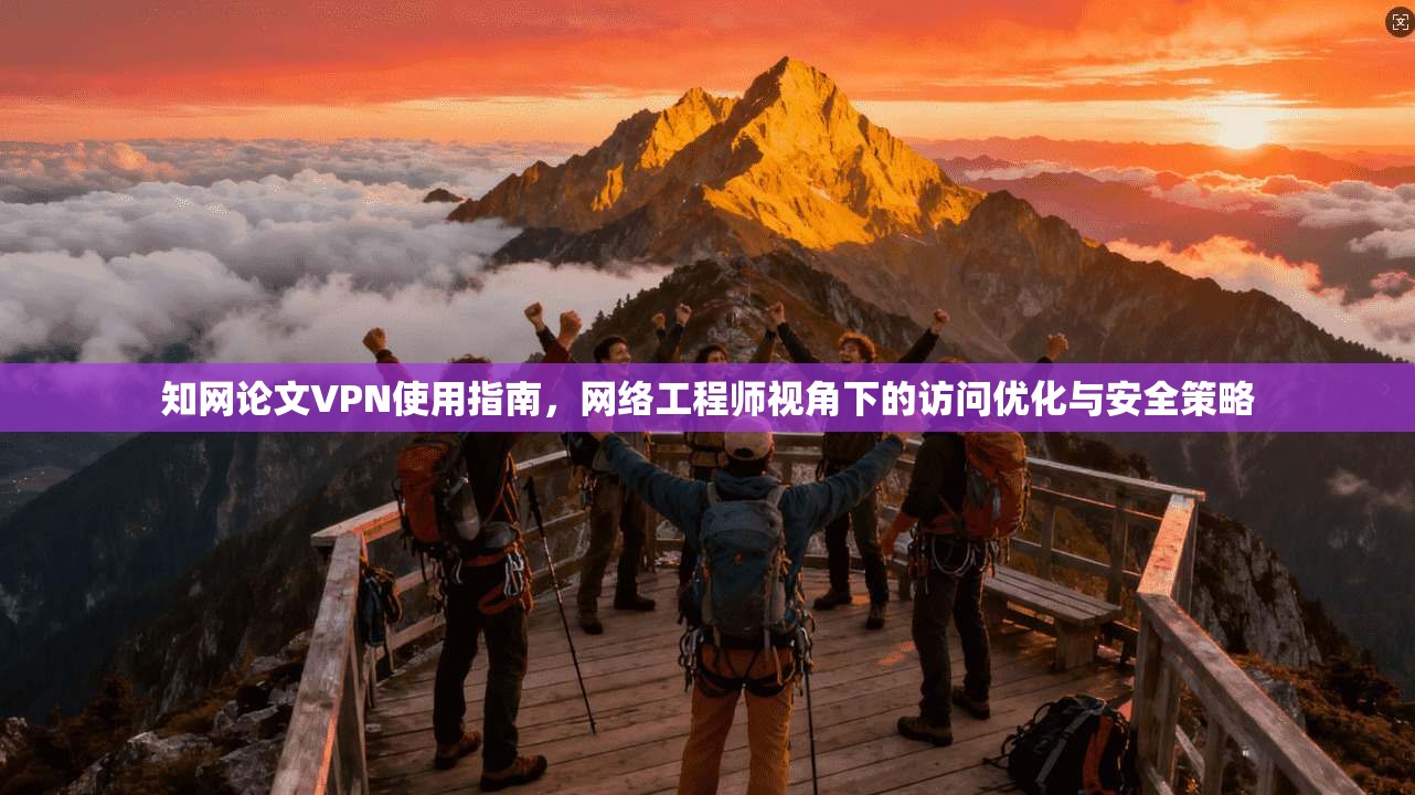 知网论文VPN使用指南，网络工程师视角下的访问优化与安全策略