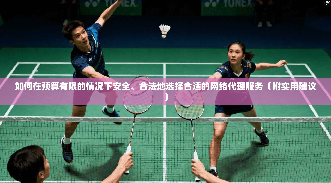 如何在预算有限的情况下安全、合法地选择合适的网络代理服务（附实用建议）
