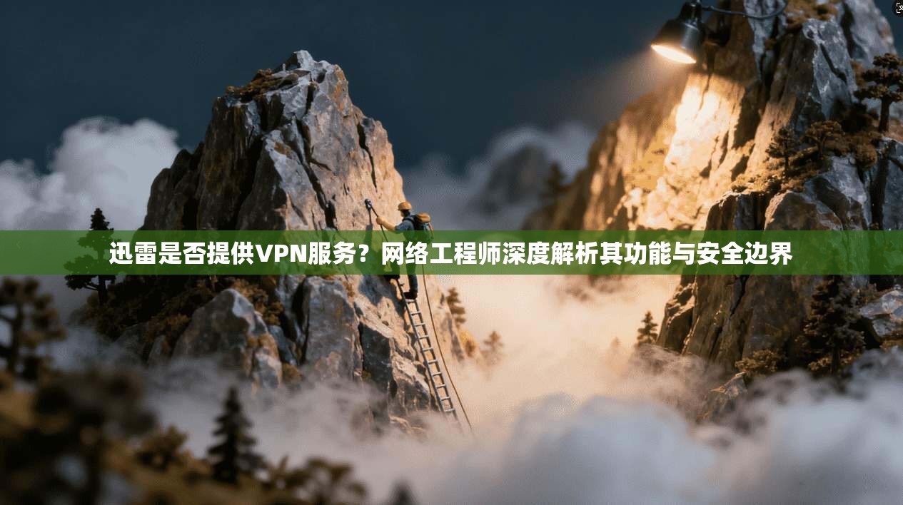 迅雷是否提供VPN服务？网络工程师深度解析其功能与安全边界