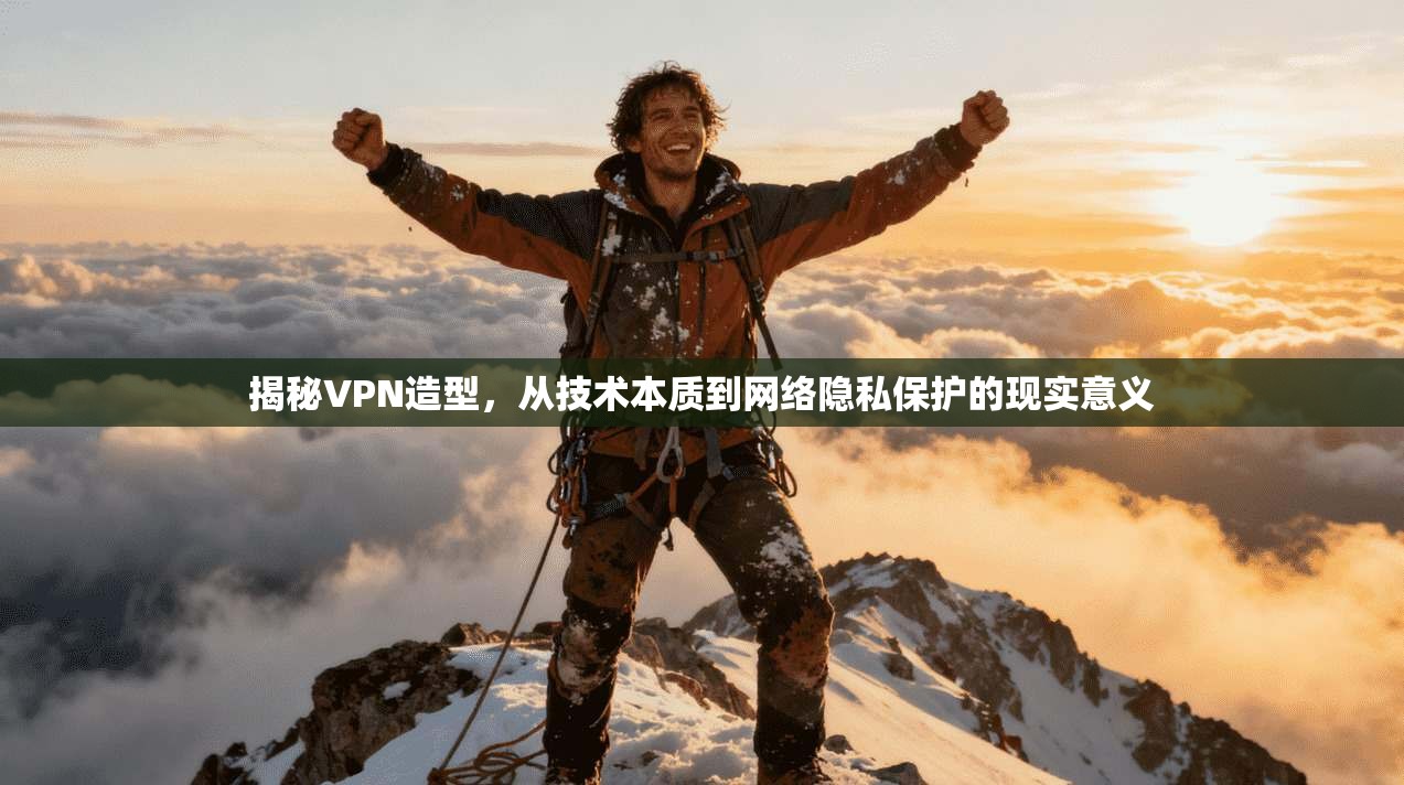 揭秘VPN造型，从技术本质到网络隐私保护的现实意义