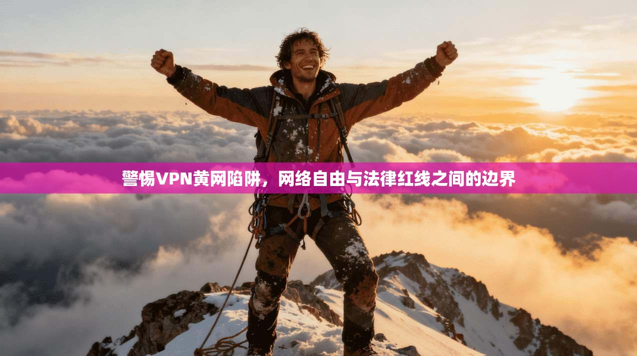 警惕VPN黄网陷阱，网络自由与法律红线之间的边界