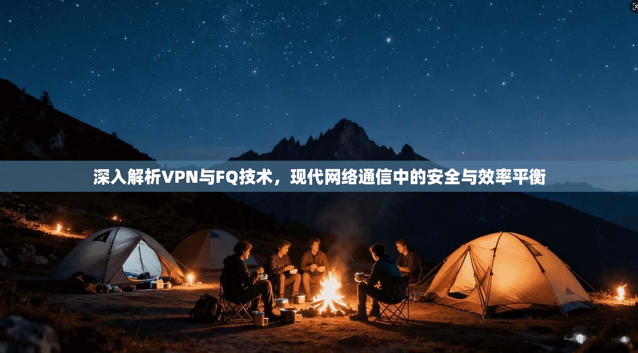 深入解析VPN与FQ技术，现代网络通信中的安全与效率平衡