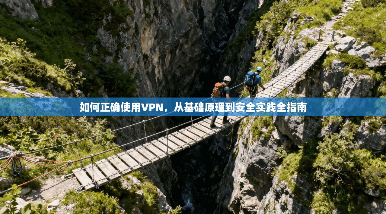 如何正确使用VPN，从基础原理到安全实践全指南