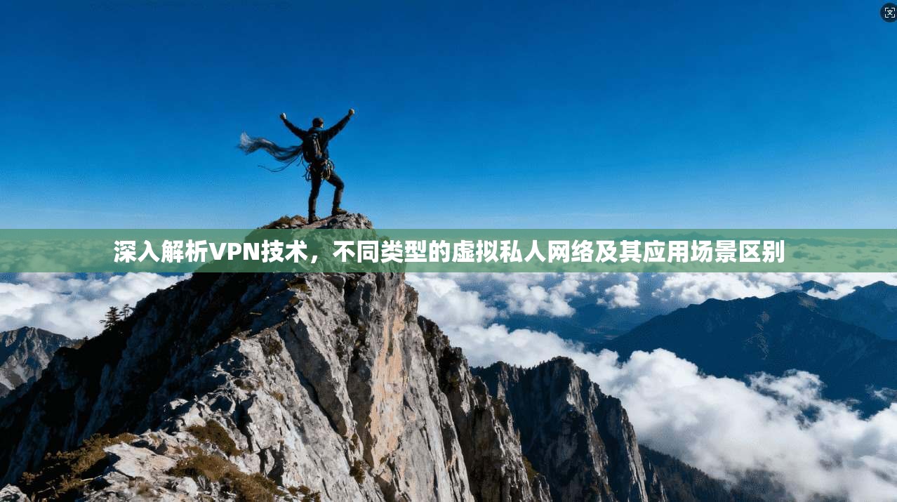 深入解析VPN技术，不同类型的虚拟私人网络及其应用场景区别