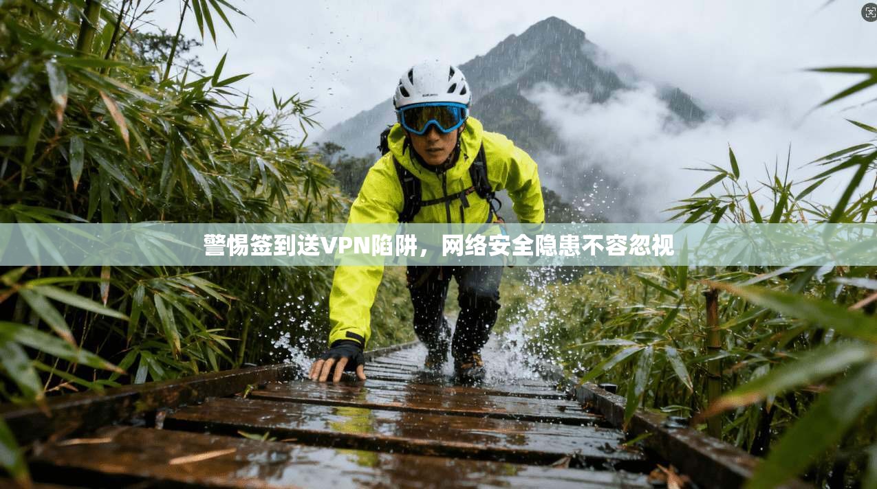 警惕签到送VPN陷阱，网络安全隐患不容忽视
