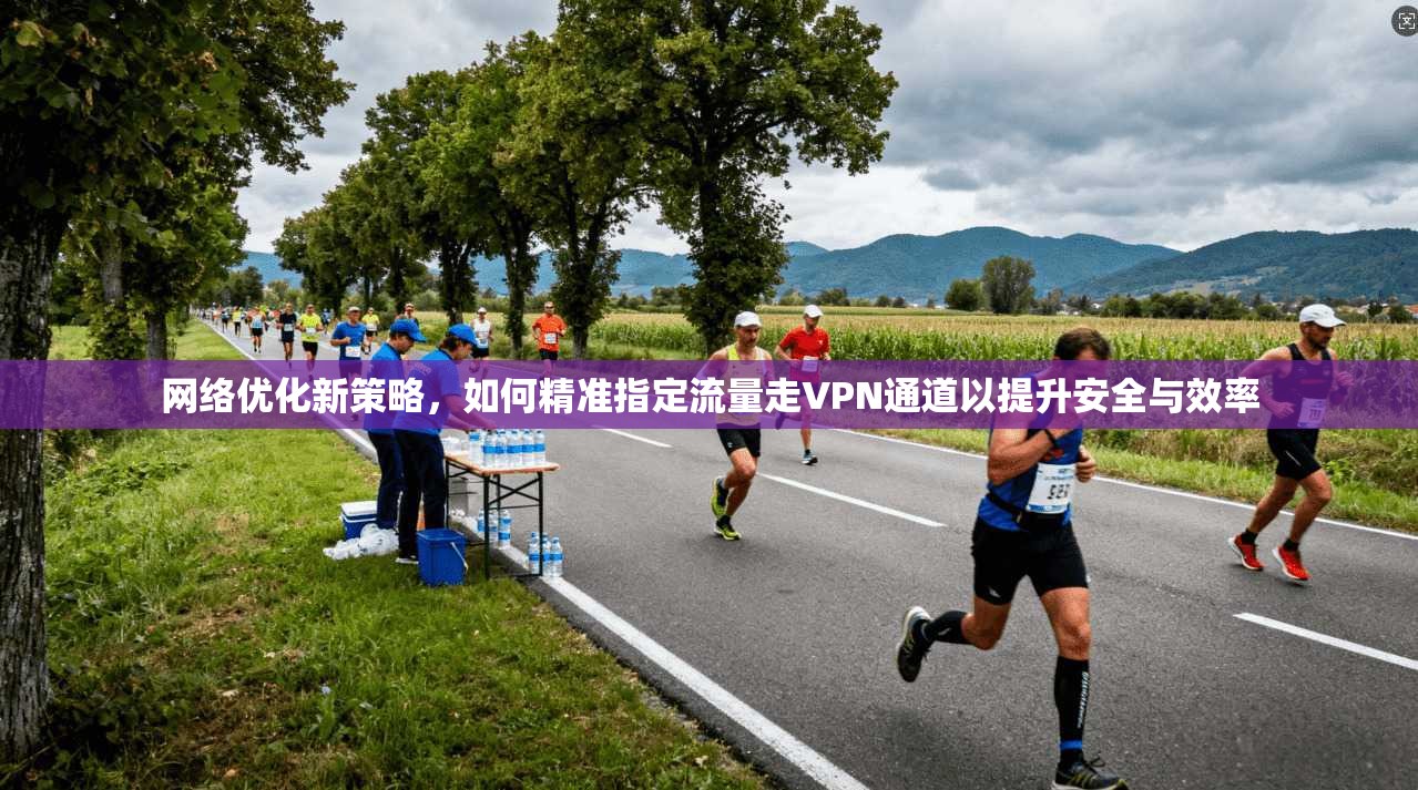 网络优化新策略，如何精准指定流量走VPN通道以提升安全与效率
