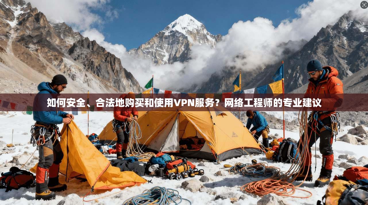 如何安全、合法地购买和使用VPN服务？网络工程师的专业建议