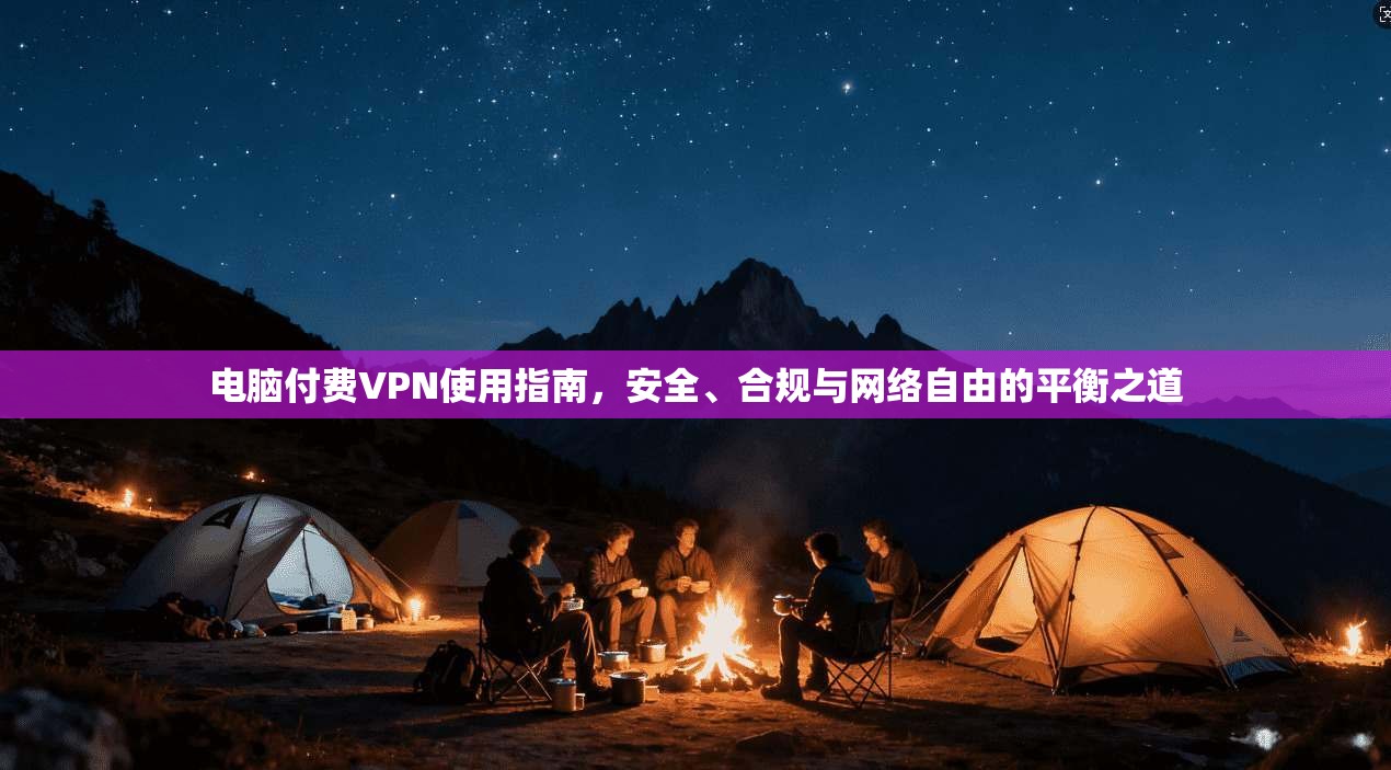 电脑付费VPN使用指南，安全、合规与网络自由的平衡之道