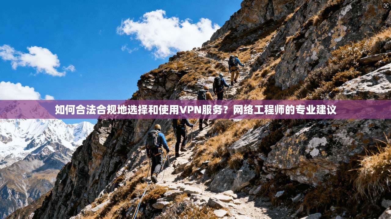 如何合法合规地选择和使用VPN服务？网络工程师的专业建议