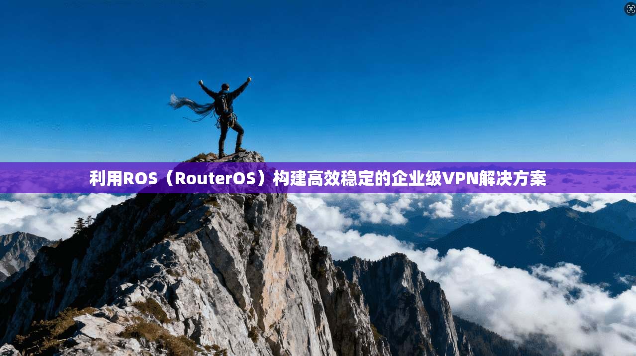 利用ROS（RouterOS）构建高效稳定的企业级VPN解决方案