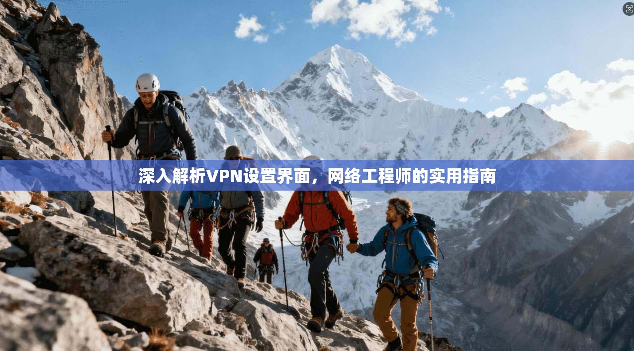 深入解析VPN设置界面，网络工程师的实用指南