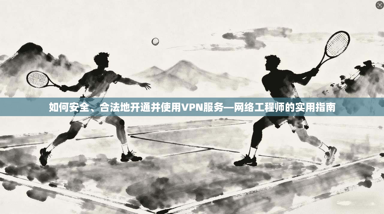 如何安全、合法地开通并使用VPN服务—网络工程师的实用指南