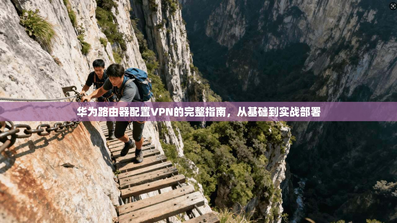 华为路由器配置VPN的完整指南，从基础到实战部署