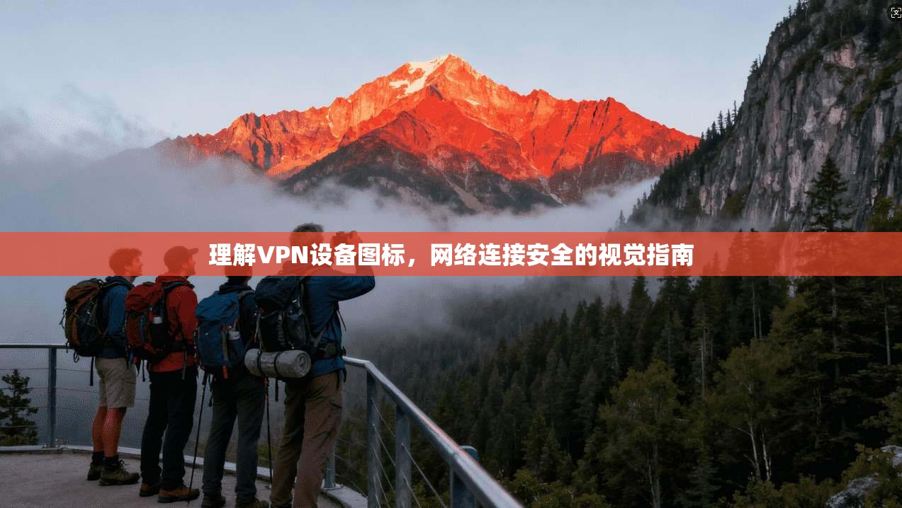 理解VPN设备图标，网络连接安全的视觉指南
