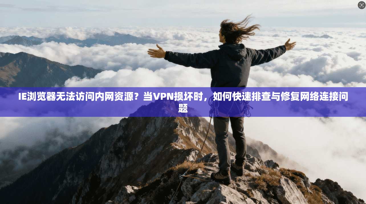 IE浏览器无法访问内网资源？当VPN损坏时，如何快速排查与修复网络连接问题