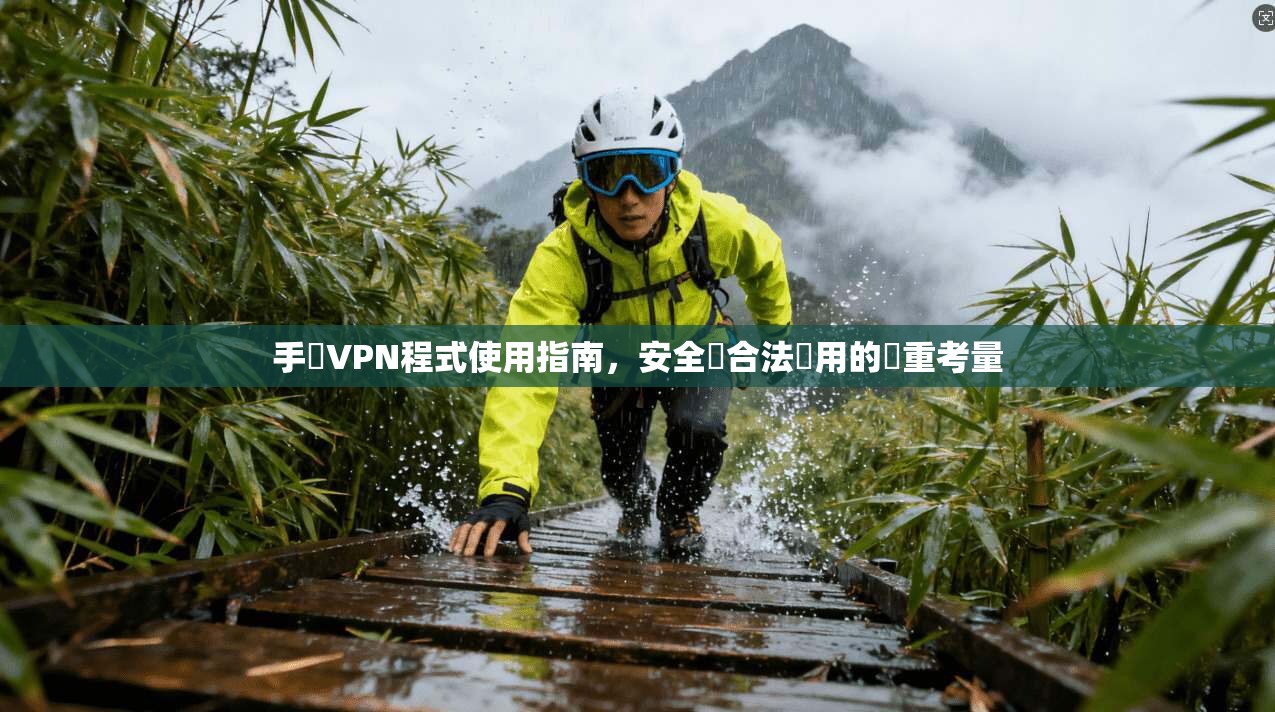 手機VPN程式使用指南，安全與合法應用的雙重考量