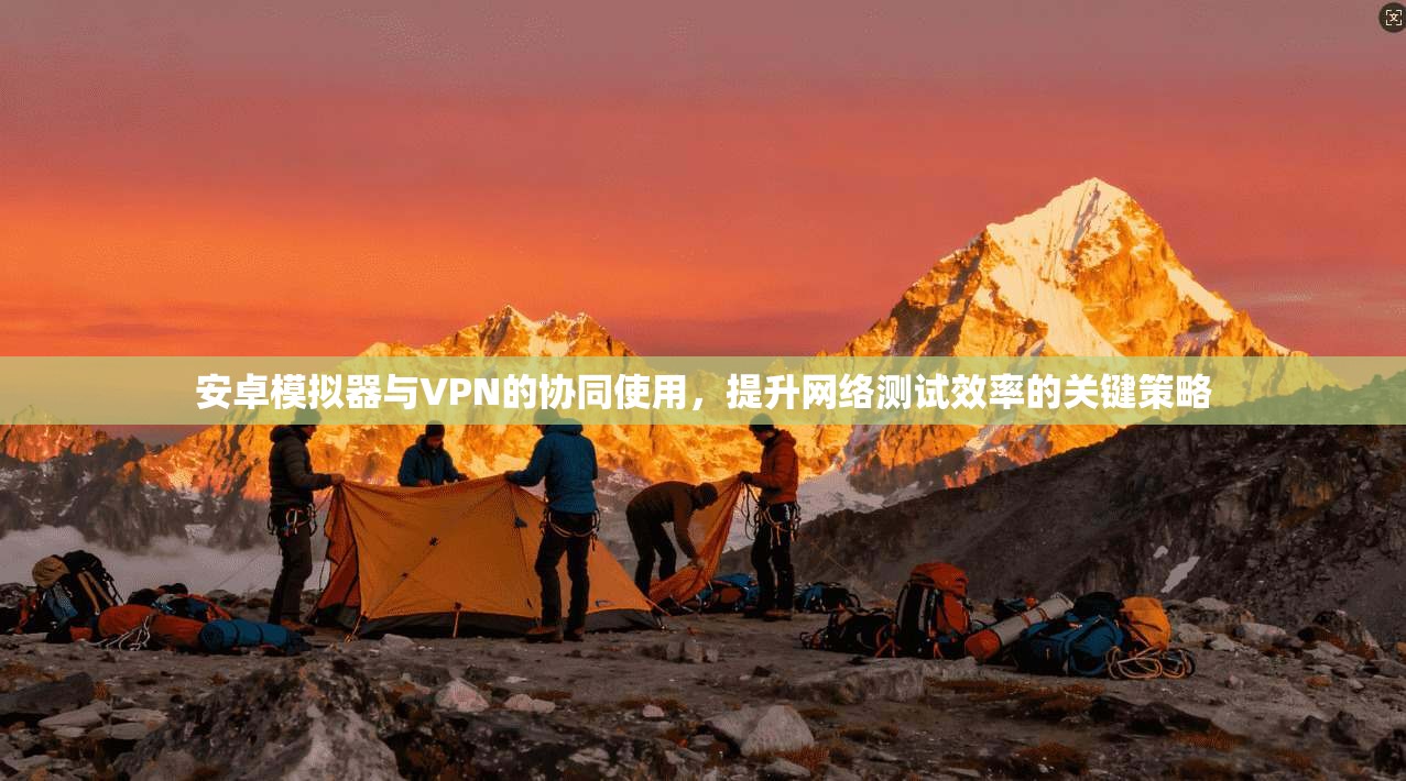 安卓模拟器与VPN的协同使用，提升网络测试效率的关键策略