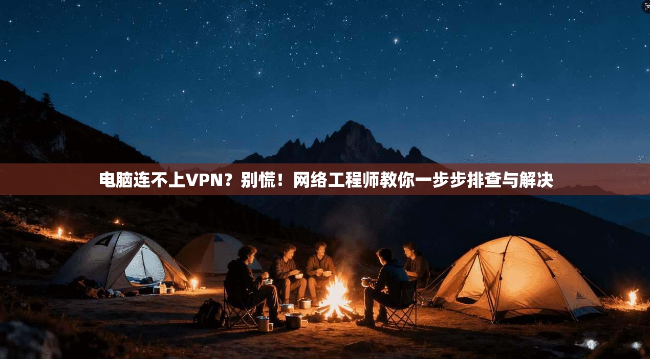 电脑连不上VPN?别慌!网络工程师教你一步步排查与解决 电脑连不上VPN?别慌!网络工程师教你一步步排查与解决