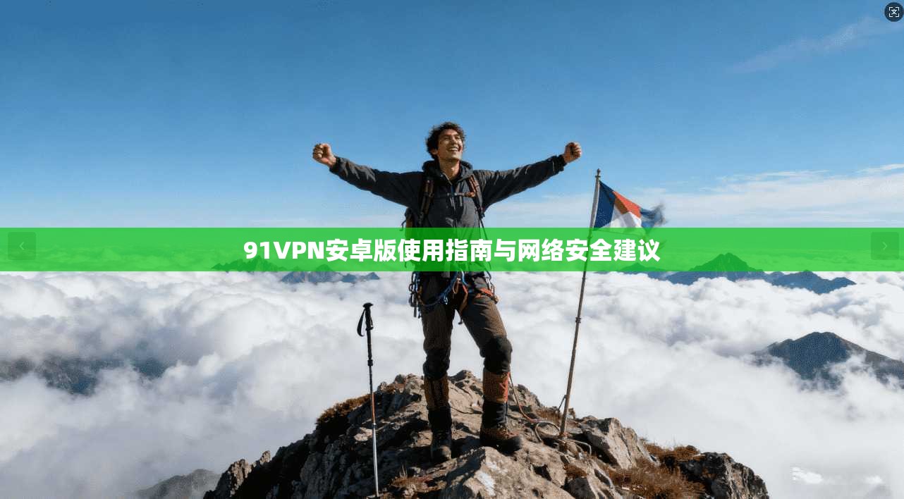 91VPN安卓版使用指南与网络安全建议 91VPN安卓版使用指南与网络安全建议