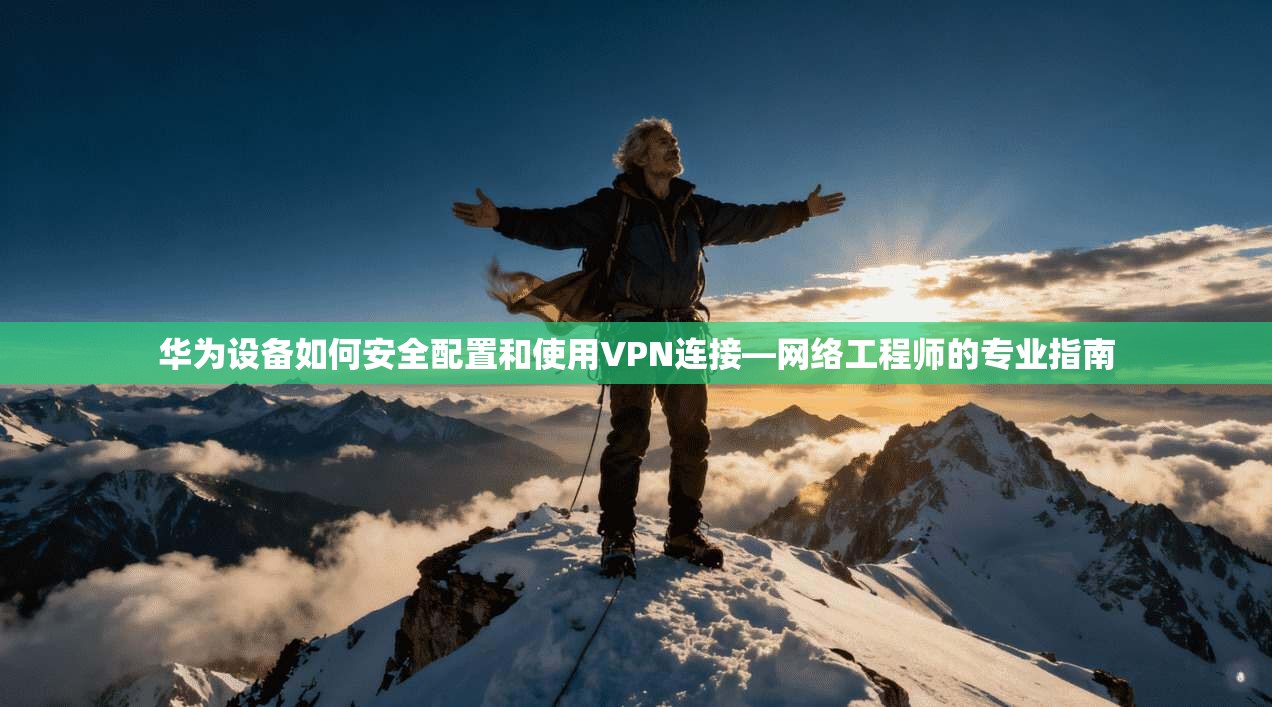 华为设备如何安全配置和使用VPN连接—网络工程师的专业指南 华为设备如何安全配置和使用VPN连接—网络工程师的专业指南