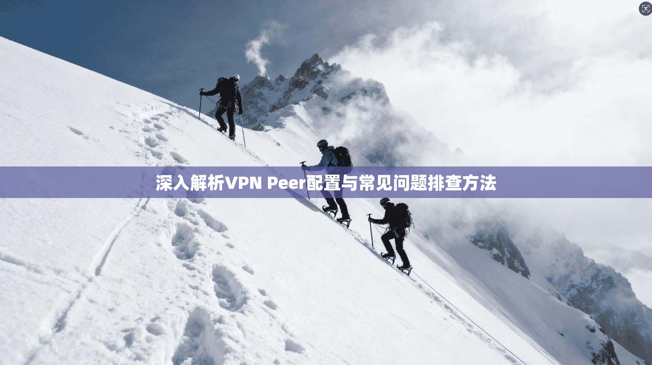 深入解析VPN Peer配置与常见问题排查方法