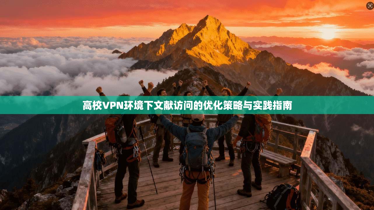 高校VPN环境下文献访问的优化策略与实践指南
