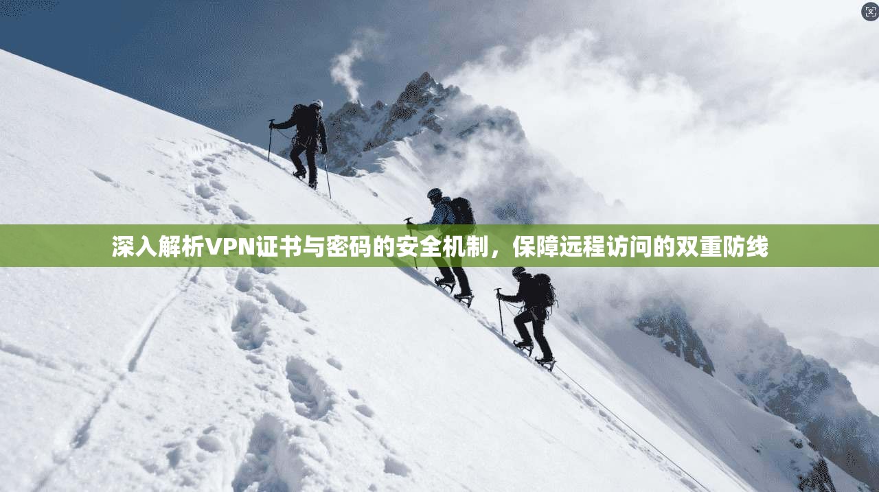 深入解析VPN证书与密码的安全机制，保障远程访问的双重防线
