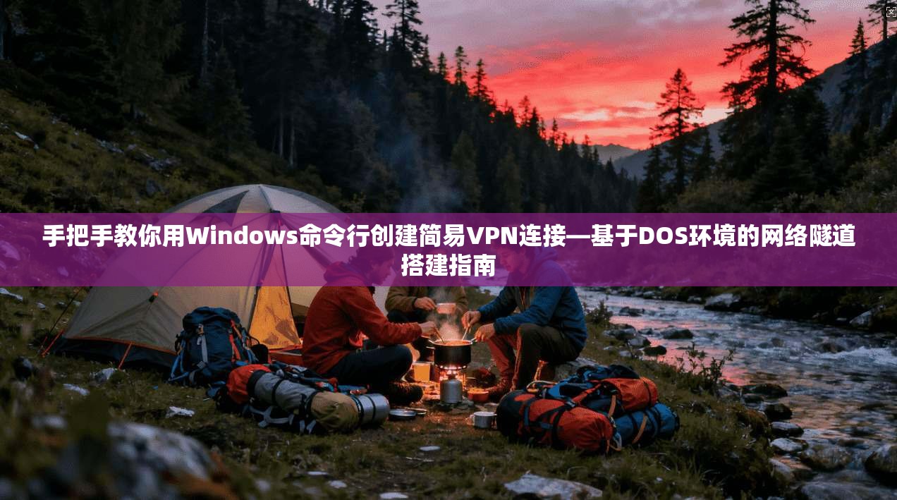 手把手教你用Windows命令行创建简易VPN连接—基于DOS环境的网络隧道搭建指南