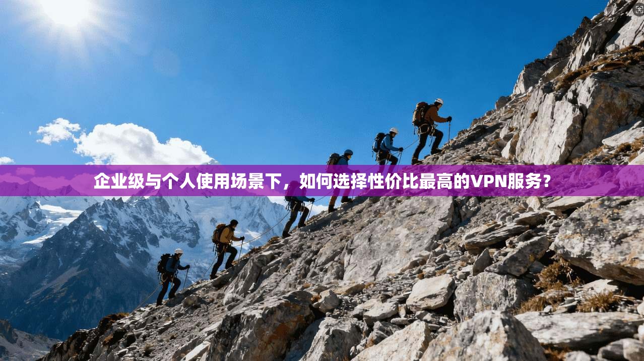 企业级与个人使用场景下，如何选择性价比最高的VPN服务？