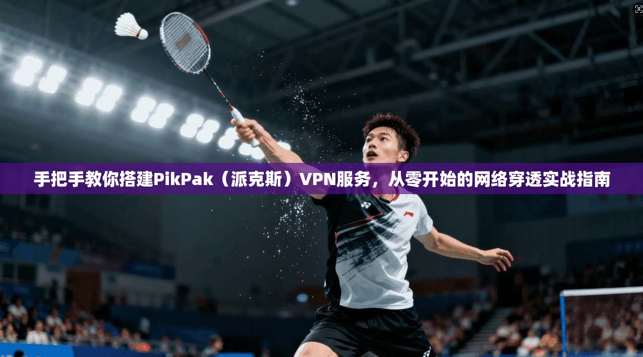 手把手教你搭建PikPak（派克斯）VPN服务，从零开始的网络穿透实战指南