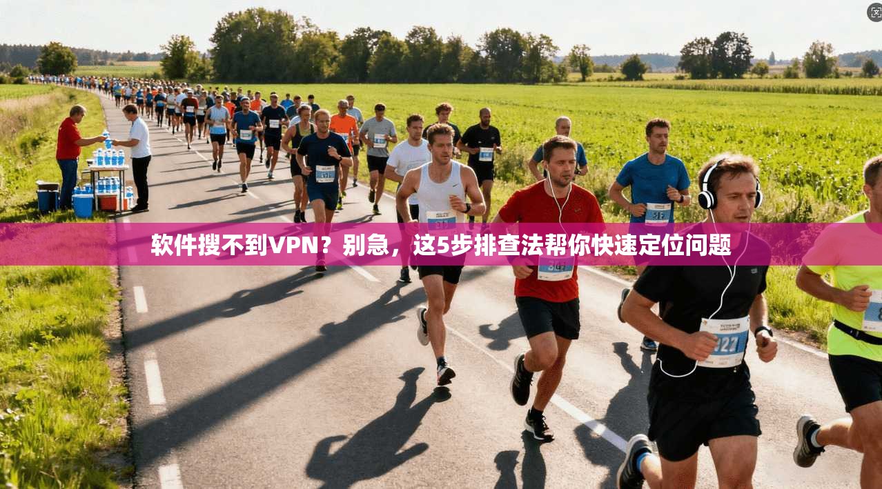 软件搜不到VPN？别急，这5步排查法帮你快速定位问题