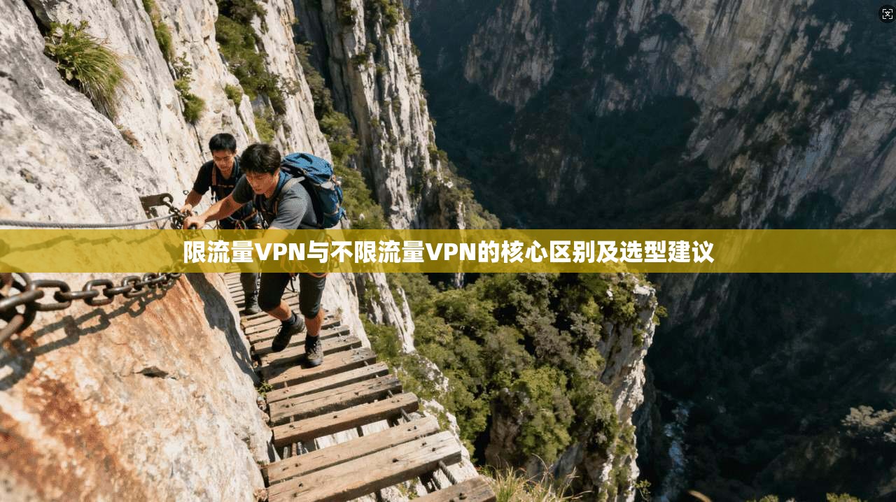 限流量VPN与不限流量VPN的核心区别及选型建议 限流量VPN与不限流量VPN的核心区别及选型建议