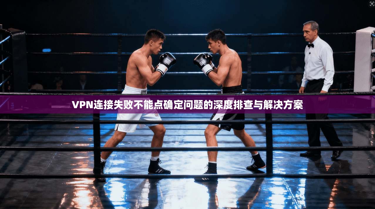 VPN连接失败不能点确定问题的深度排查与解决方案