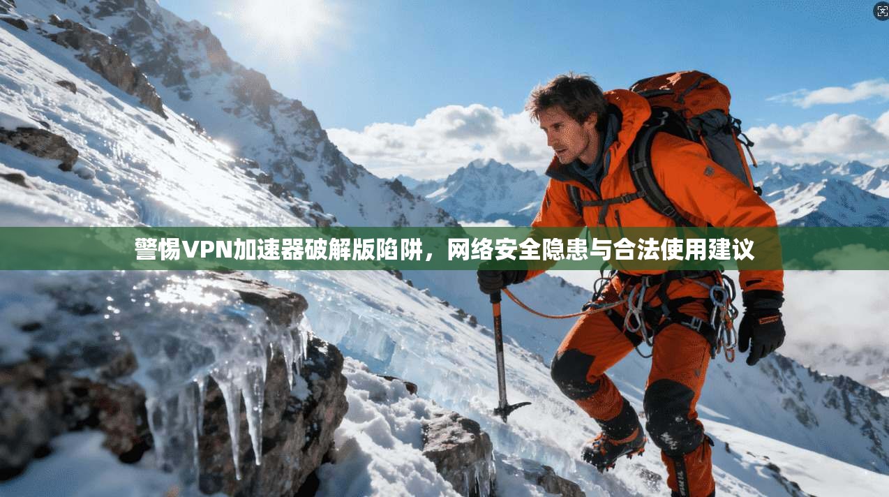 警惕VPN加速器破解版陷阱，网络安全隐患与合法使用建议