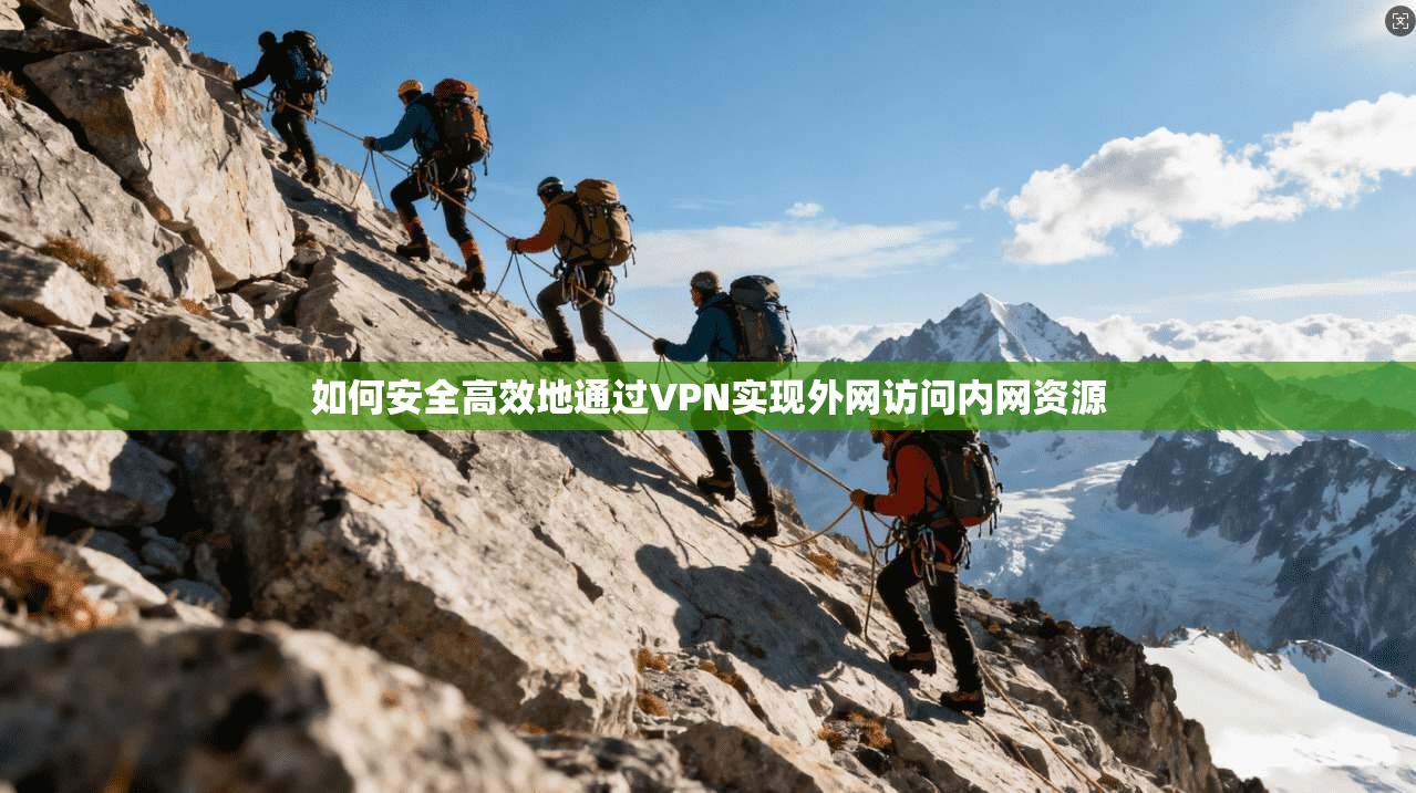 如何安全高效地通过VPN实现外网访问内网资源