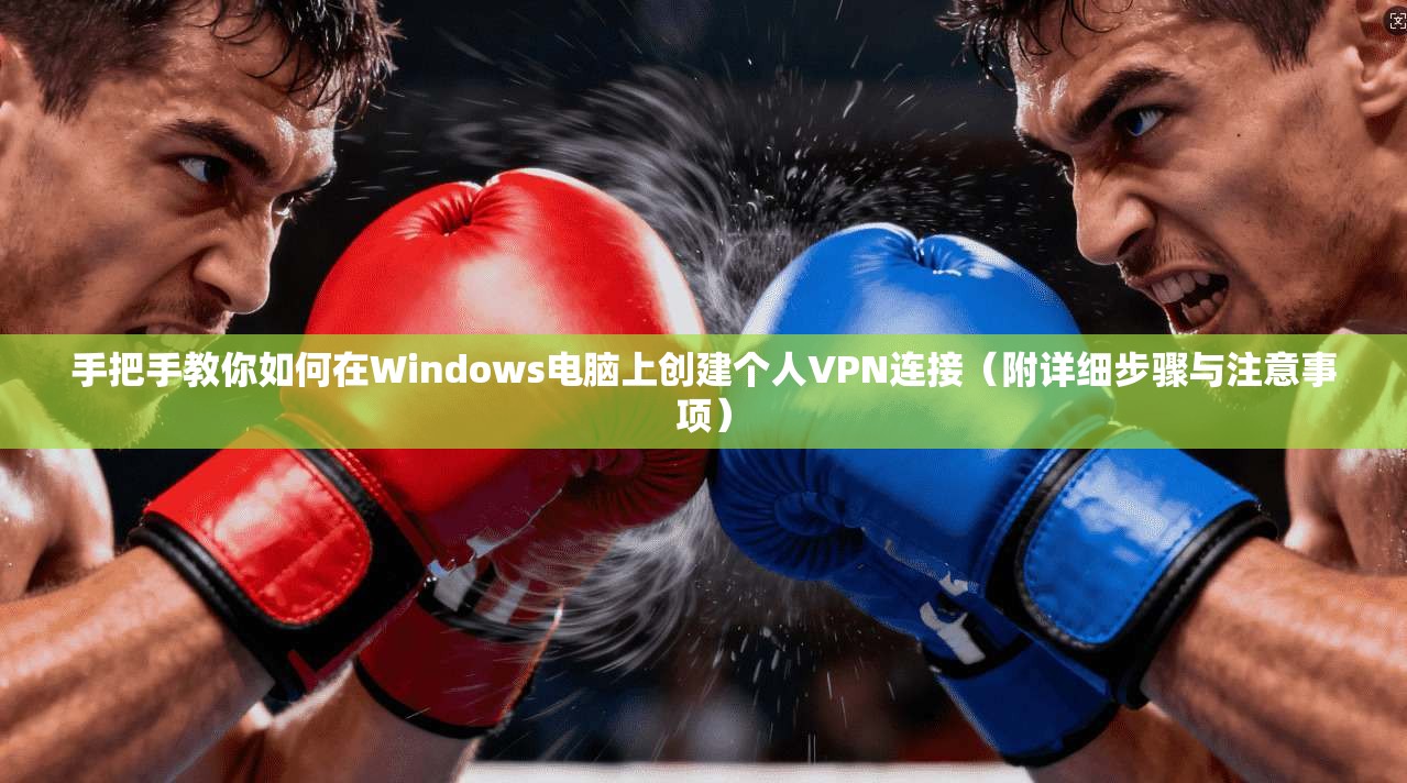 手把手教你如何在Windows电脑上创建个人VPN连接（附详细步骤与注意事项）