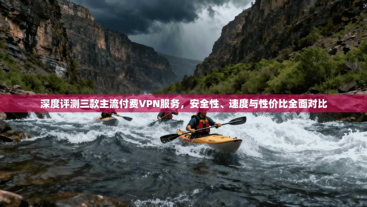 深度评测三款主流付费VPN服务，安全性、速度与性价比全面对比