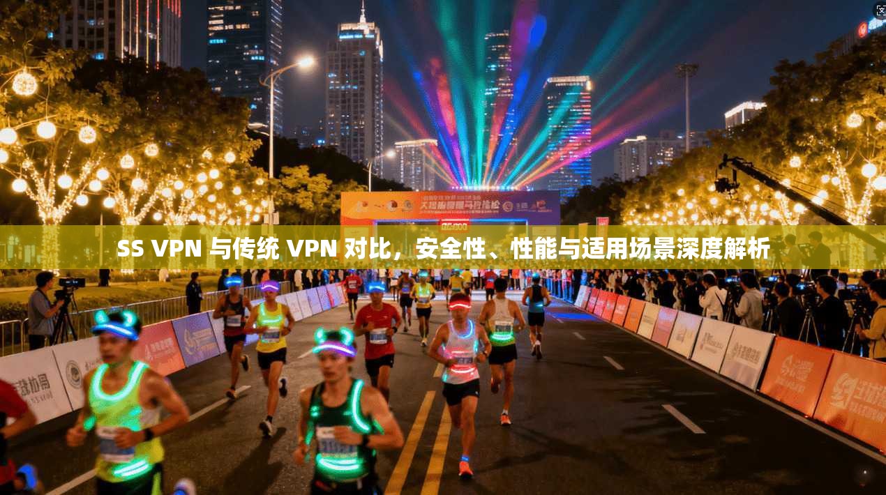 SS VPN 与传统 VPN 对比，安全性、性能与适用场景深度解析