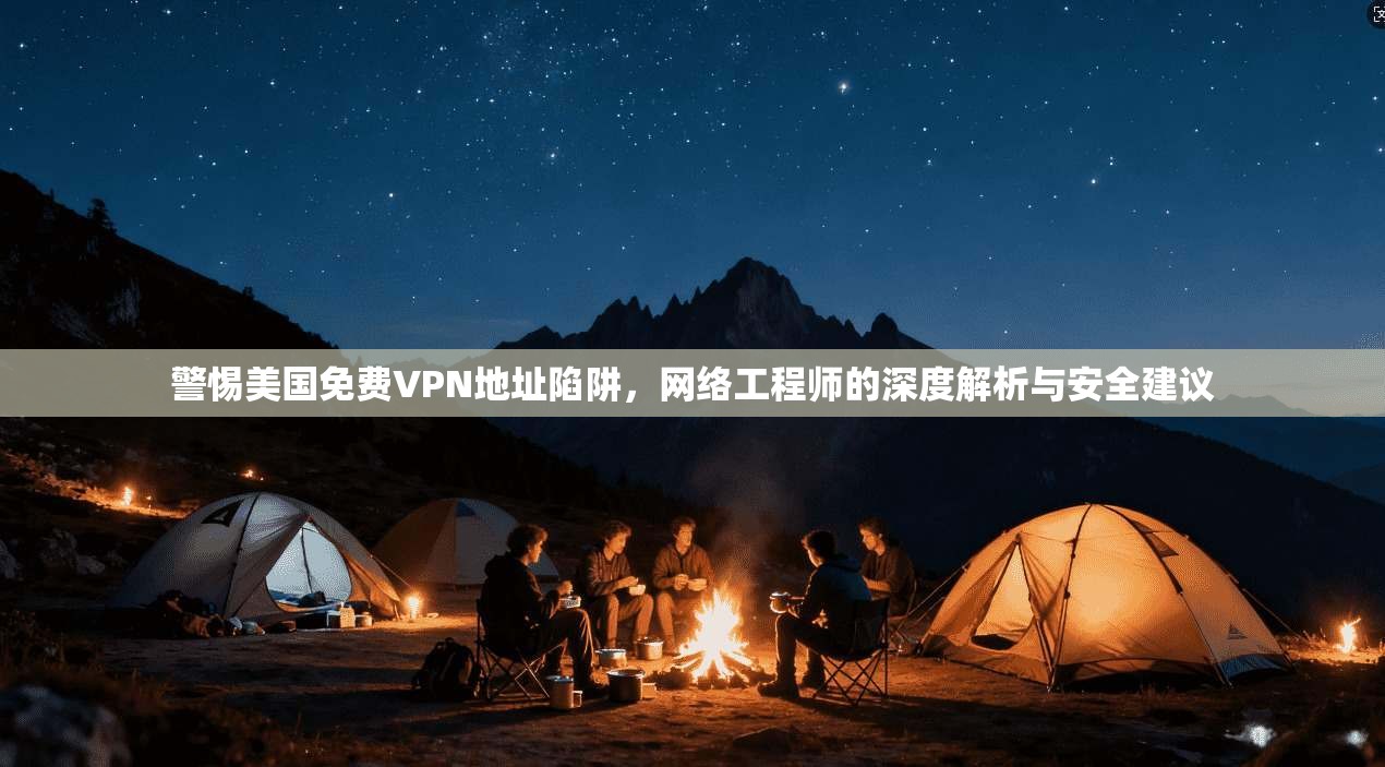 警惕美国免费VPN地址陷阱，网络工程师的深度解析与安全建议